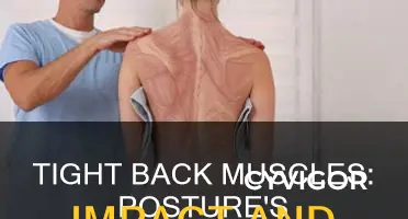 do tight back muscles cause posture