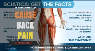 Tight Leg Muscles: Can They Cause Back Pain?