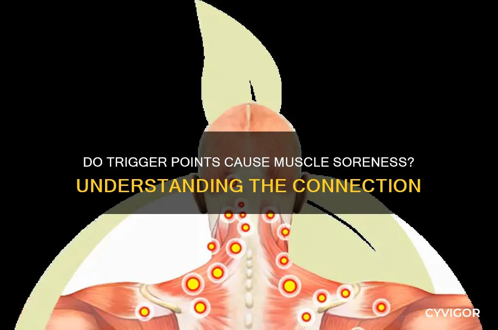 do trigfer point make muscles sore