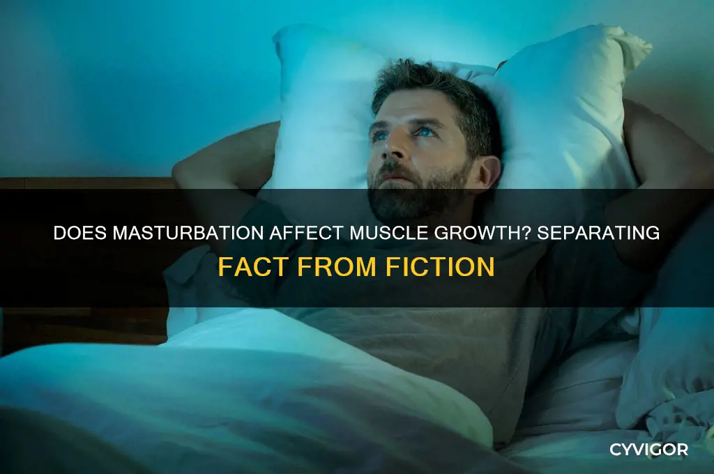 do u gain muscle by jacking off