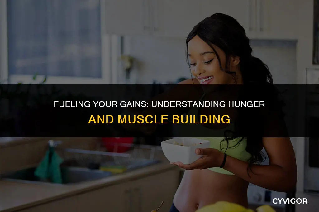 do u get hungry whrn youure getting muscle