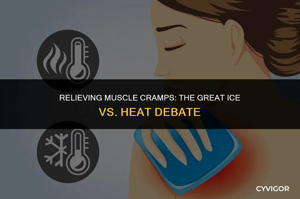 do u pit ice or heat on muscle cramps