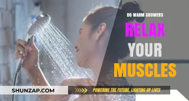 Warm Showers: Unwinding Muscles and Easing Tension Naturally