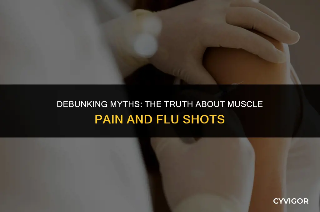 do we get muscle pain for flu shot