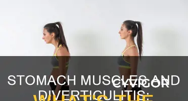 do weak stomach muscles cause diverticulitis