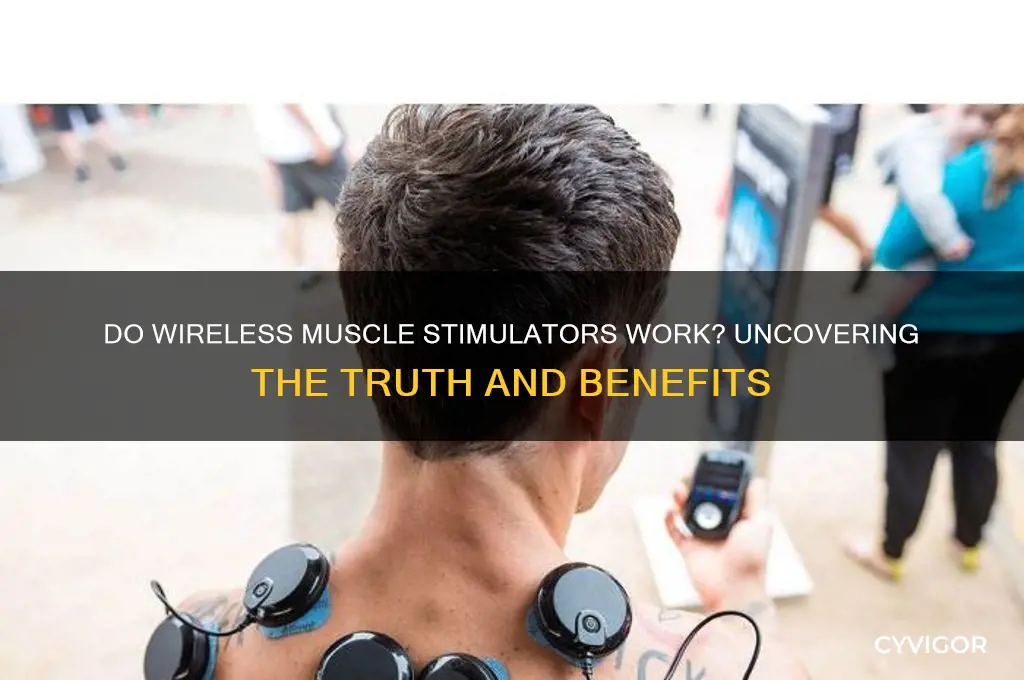 do wireless muscle stimulators work