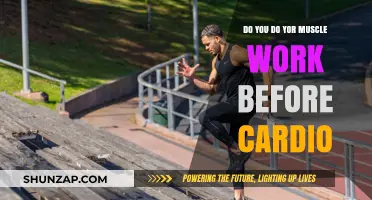 Muscle Work Before Cardio: Optimal Sequence for Fitness Goals