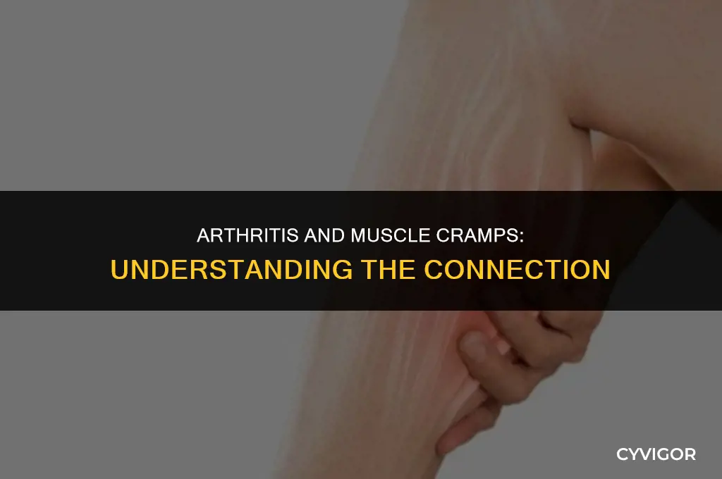 do you experience muscle cramps with artritis