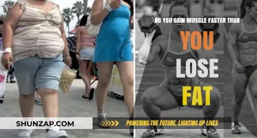 Muscle Gain vs. Fat Loss: Which Process Outpaces the Other?