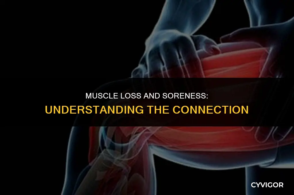 do you get sore when you lose muscles