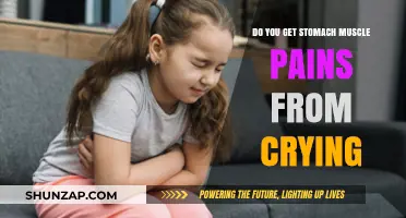 Understanding the Connection: Can Crying Cause Stomach Muscle Pains?
