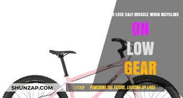 Low Gear Bicycling: Does It Lead to Calf Muscle Loss?