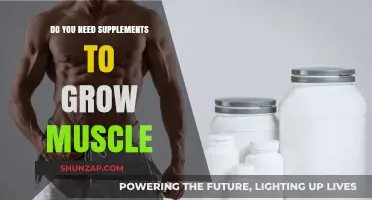 Muscle Growth: Are Supplements Necessary for Optimal Results?