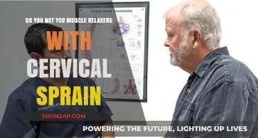Cervical Sprain Relief: Should You Use Muscle Relaxers or Not?