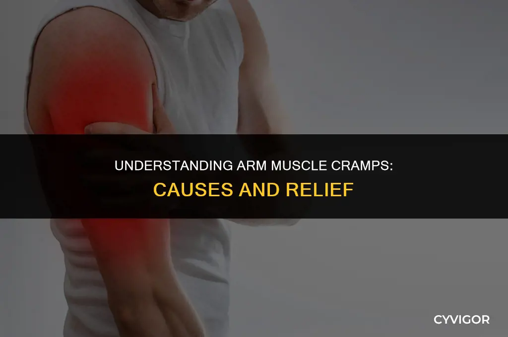 do your arm muscles cramp