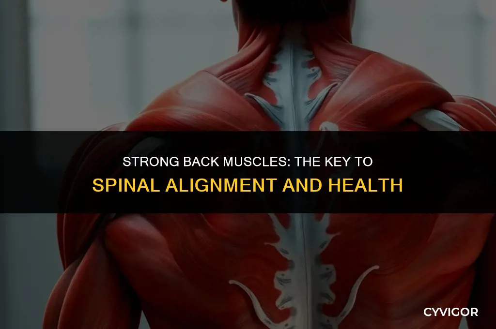 do your back muscles keep your spine in alignment