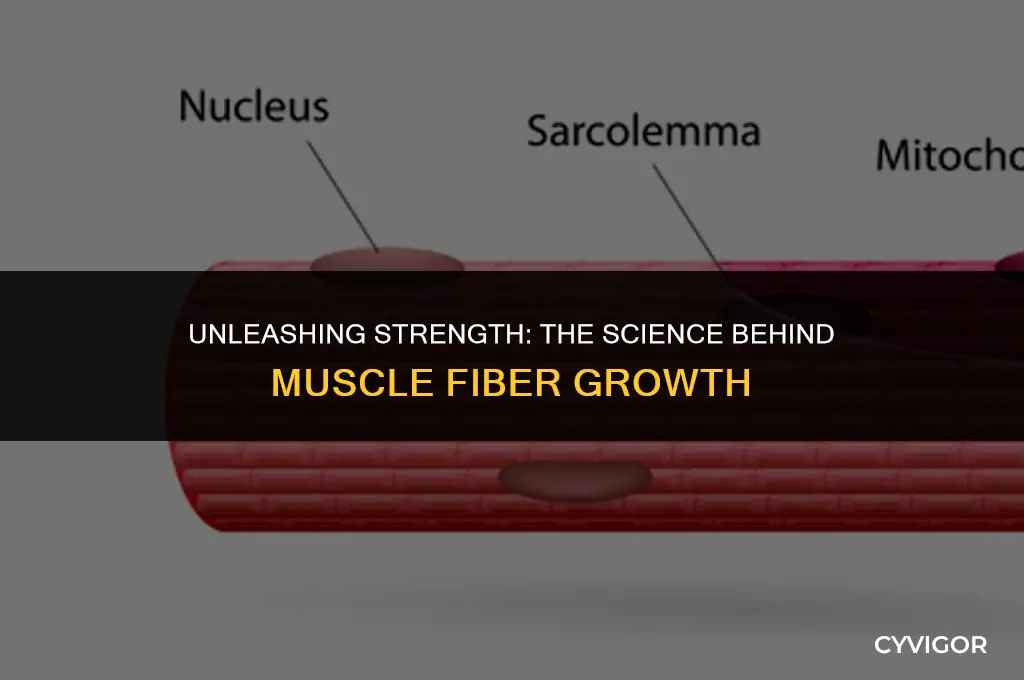 do your muscle fibers get bigger when you get stronger
