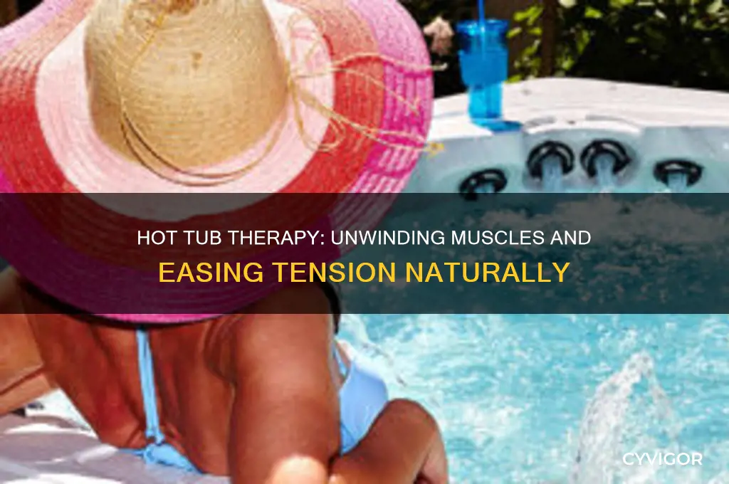 does a hot tub relax muscles