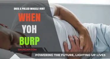 Pulled Muscle Pain: Does Burping Aggravate the Discomfort?