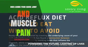 Acidic Foods: Joint and Muscle Pain Culprits?