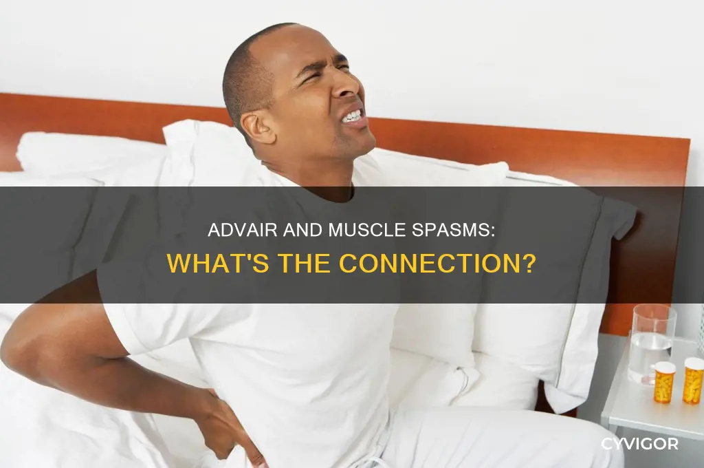 does advair cause muscle spasms