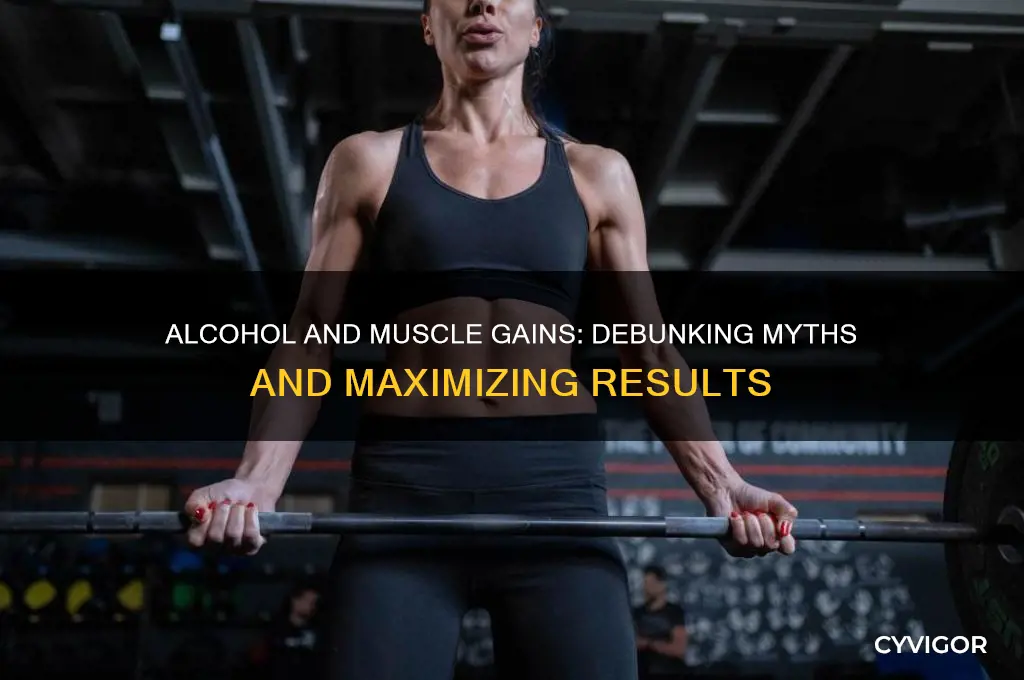 does alcohol kill muscle gains