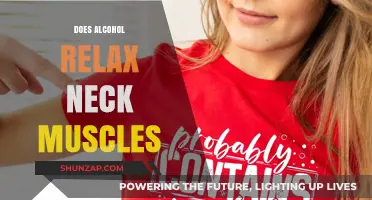 Alcohol and Neck Tension: Does Drinking Really Relax Muscles?