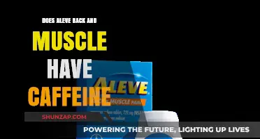 Exploring Aleve Back and Muscle: Caffeine Content Revealed