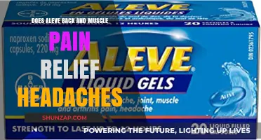 Aleve Back & Muscle Pain: Effective Headache Relief Solution?