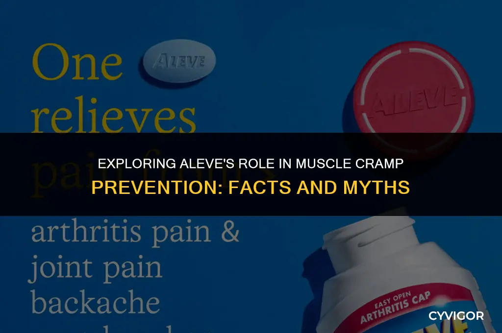 does aleve prevent muscle cramps