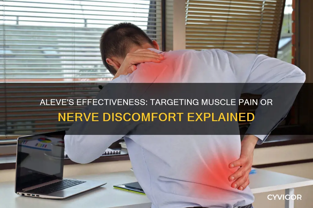 does aleve work on muscles or nerves