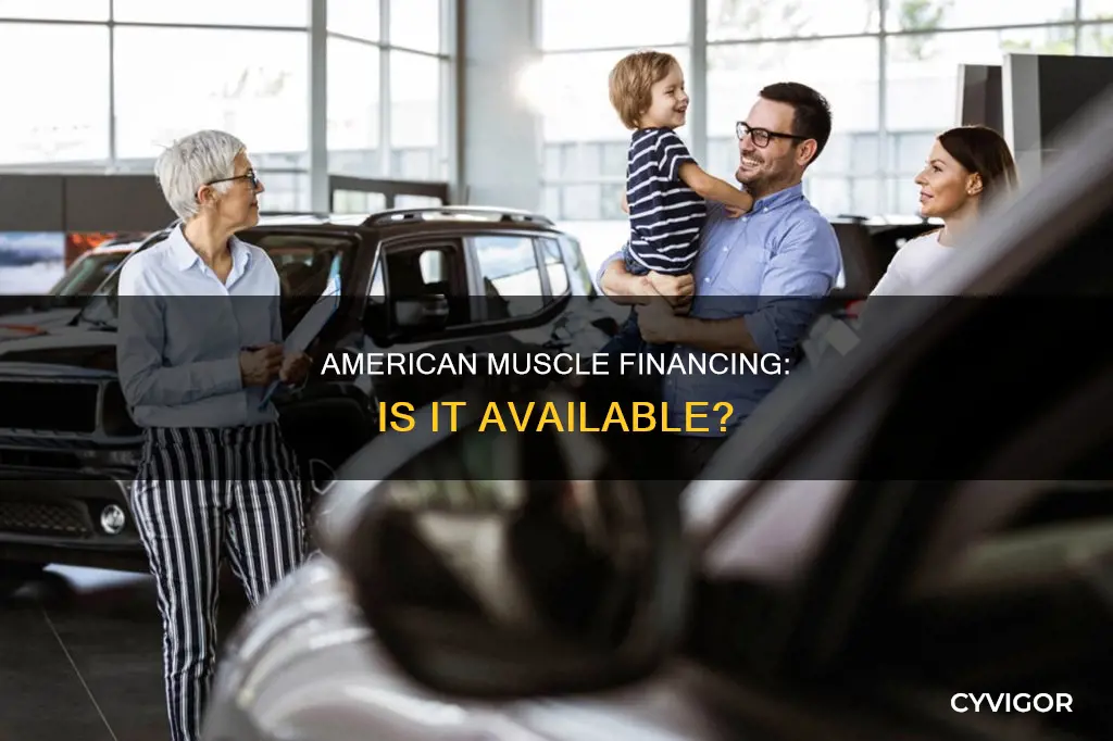 does american muscle offer financing