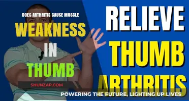 Arthritis Thumb Weakness: What's the Link?
