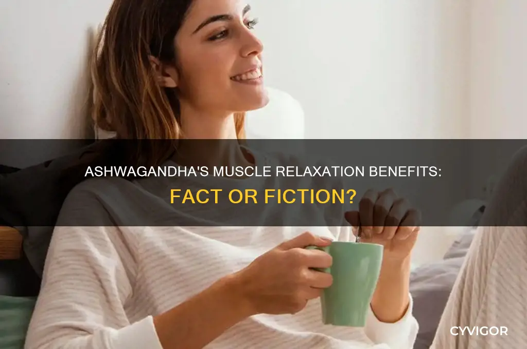 does ashwagandha relax muscles