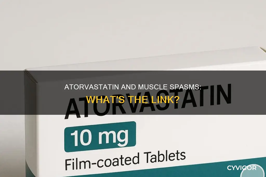 does atorvastatin cause muscle spasms