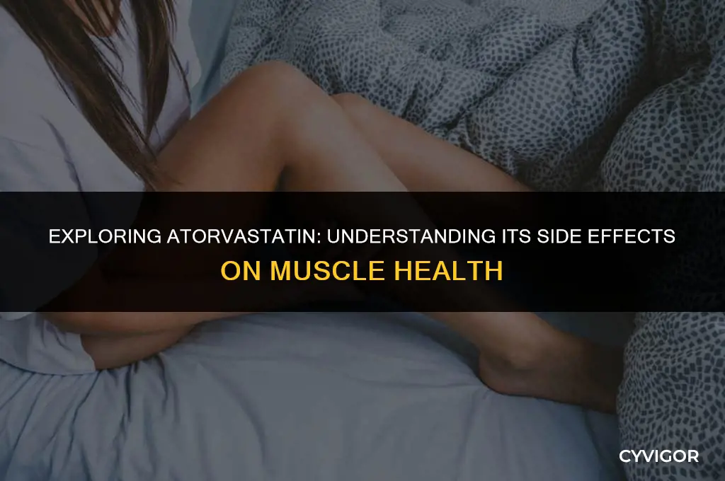 does atorvastatin have a side effect of muscle cramps