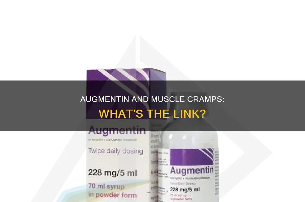 does augmentin cause muscle cramps