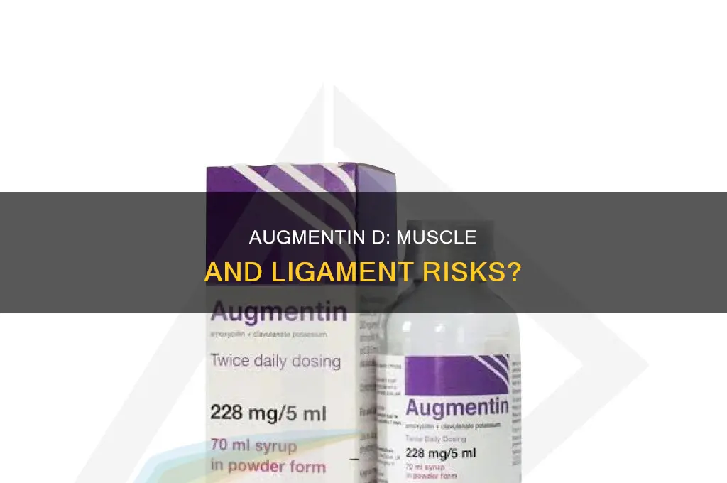 Augmentin D: Muscle And Ligament Risks? | CyVigor