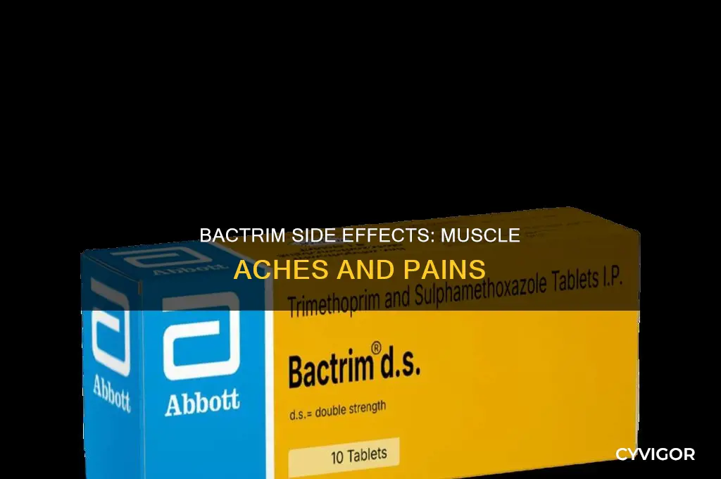 does bactrim cause muscle aches