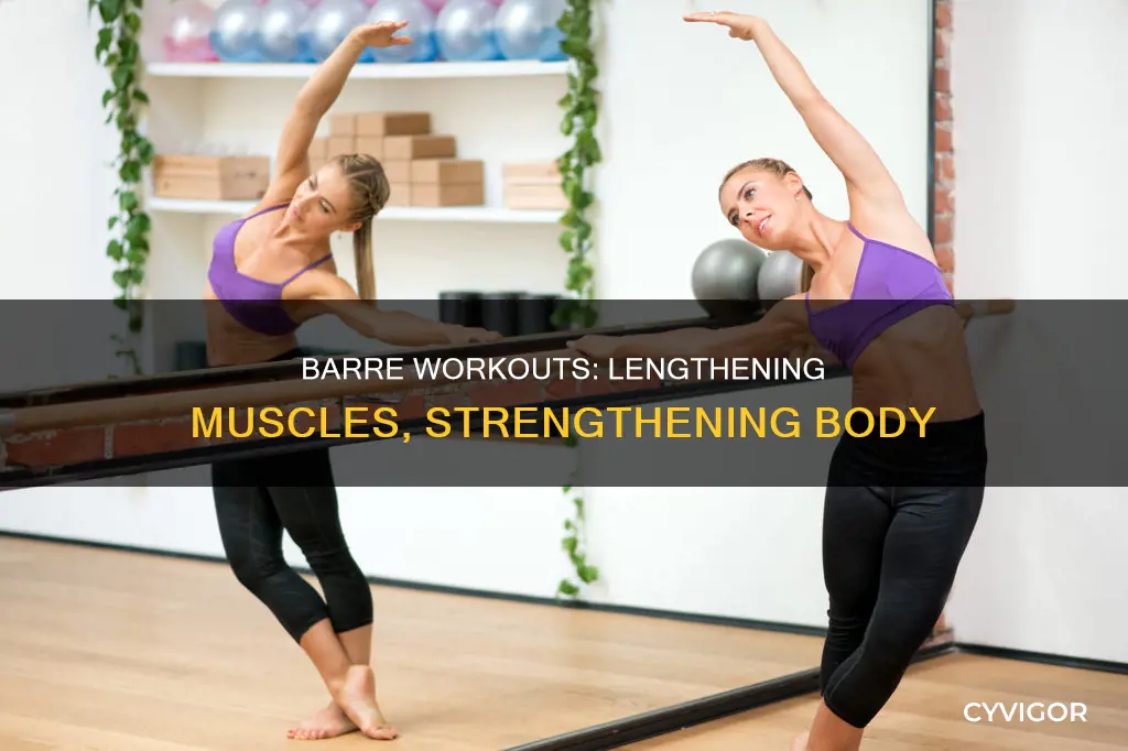 does barre lengthen muscles