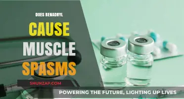 Benadryl and Muscle Spasms: What's the Connection?