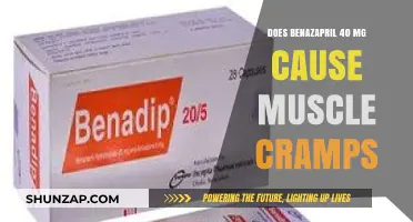 Benazapril's Muscle Cramp Mystery: 40mg's Impact