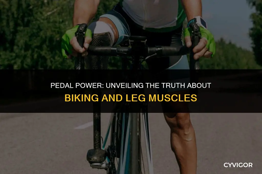does biking build leg muscles