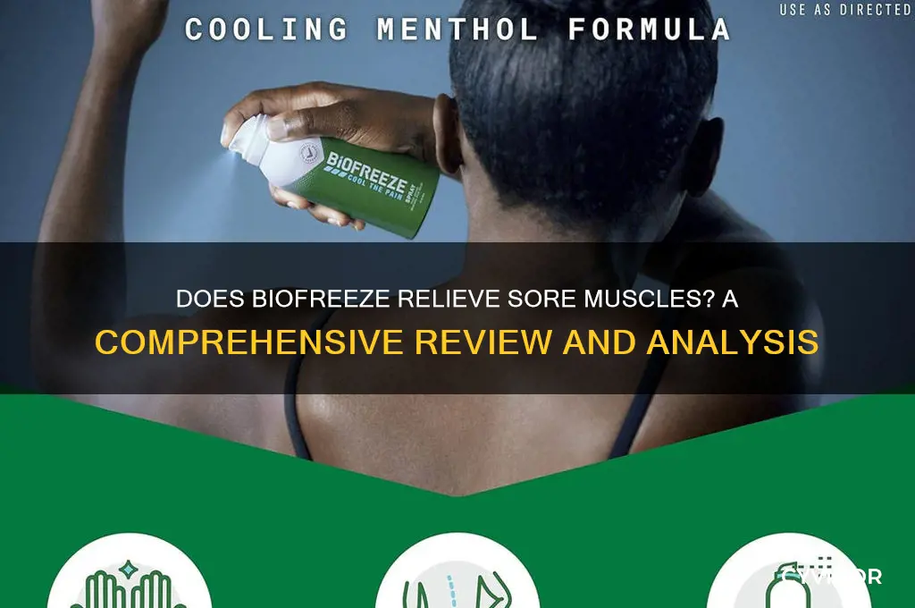 does biofreeze work on sore muscles