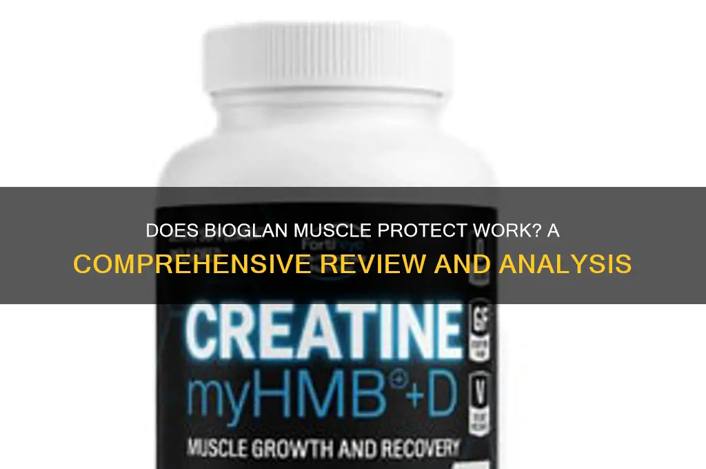 does bioglan muscle protect work