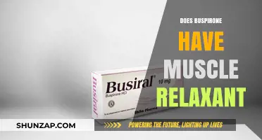 Buspirone's Muscle Relaxant Effects: Fact or Fiction? Exploring Its Role