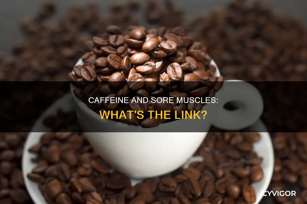 does caffeine cause sore muscles