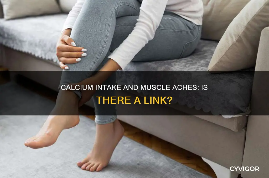 does calcium cause muscle aches