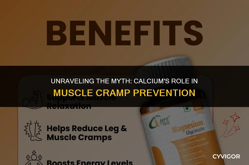 does calcium prevent muscle cramps