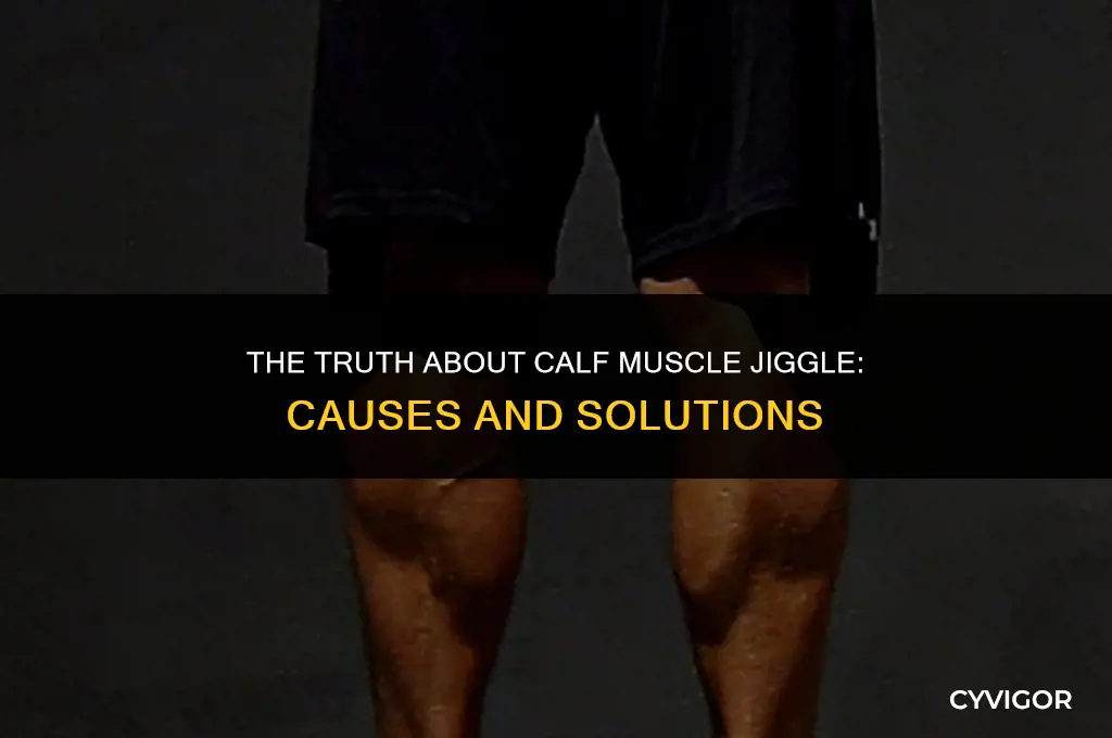 does calf muscle jiggle